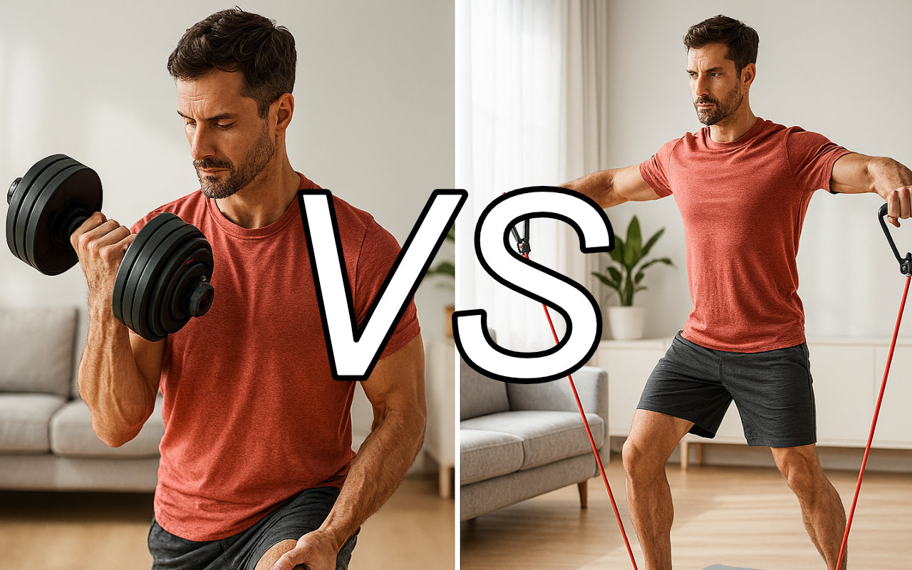 Bandes de résistance vs haltères : quel accessoire choisir pour ton entraînement ?