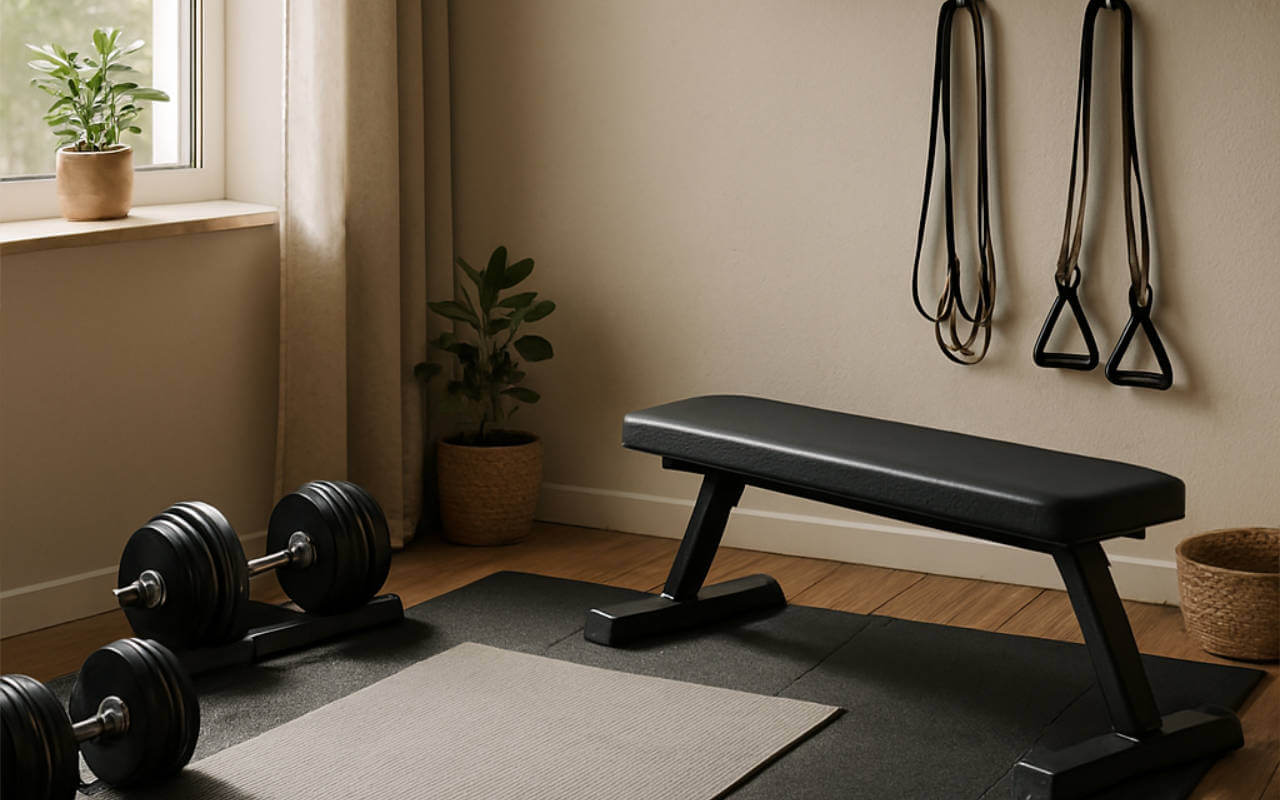 Comment aménager un home gym dans petit espace (studio, appartement)