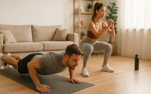 Entraînement full body à la maison sans machine, c'est possible