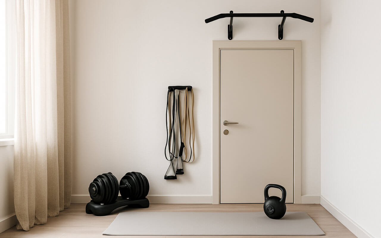Home Gym minimaliste pour appartement