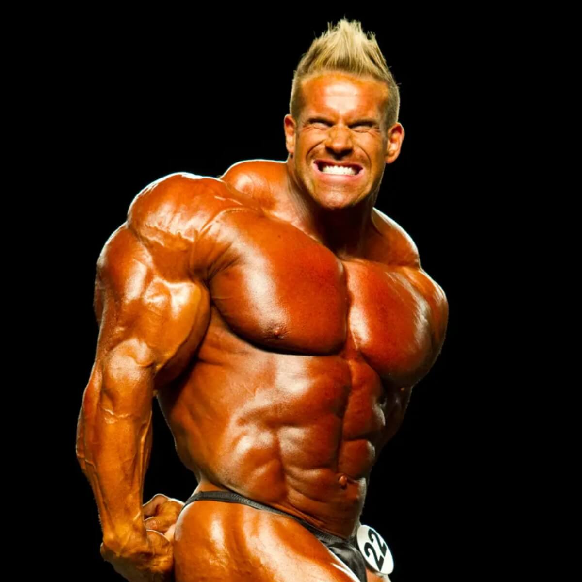 Jay Cutler en pose souriant