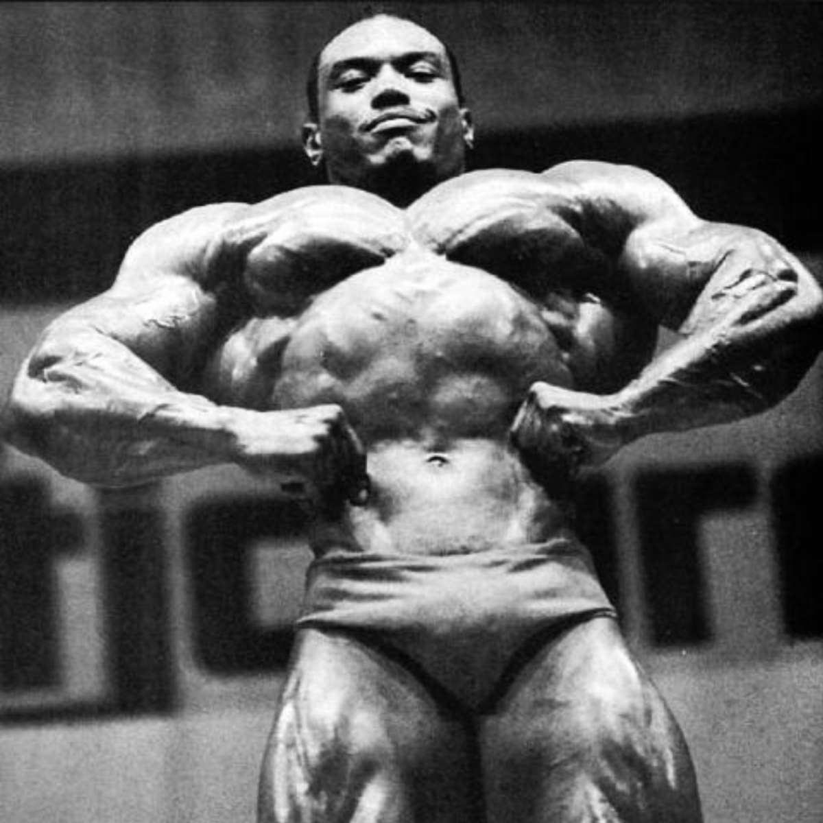Sergio Oliva durant le Mister Olympia de 1972