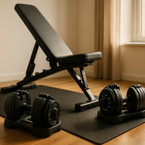 Image d'un home gym 300 euros à petit budget pour la maison.