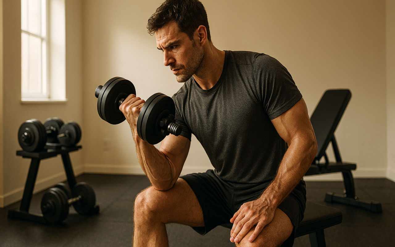 Programme Prise de Masse Maison : 12 Semaines avec Haltères