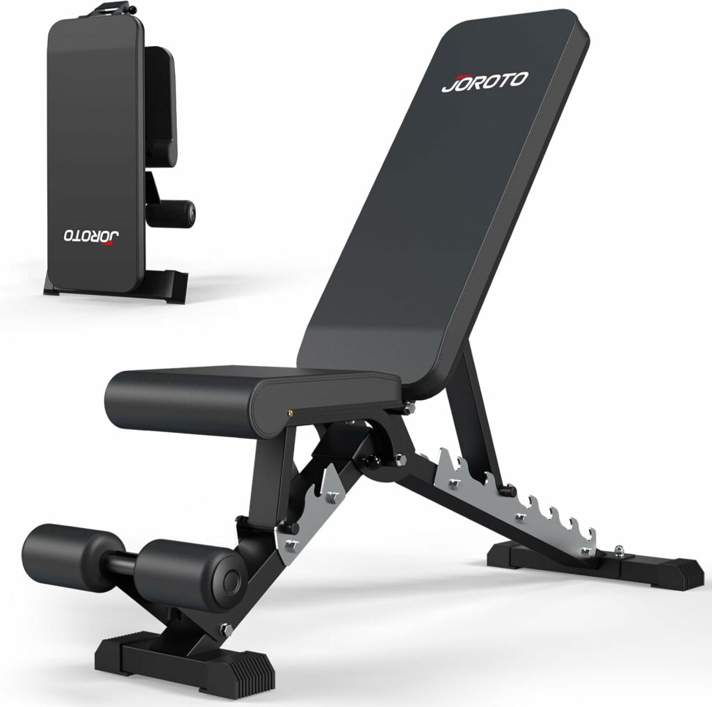 Banc de musculation réglable et pliable