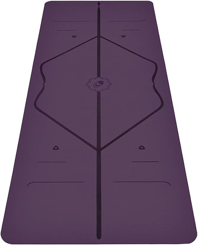 Tapis de Yoga Écologique et Antidérapant Avec Système d’Alignement