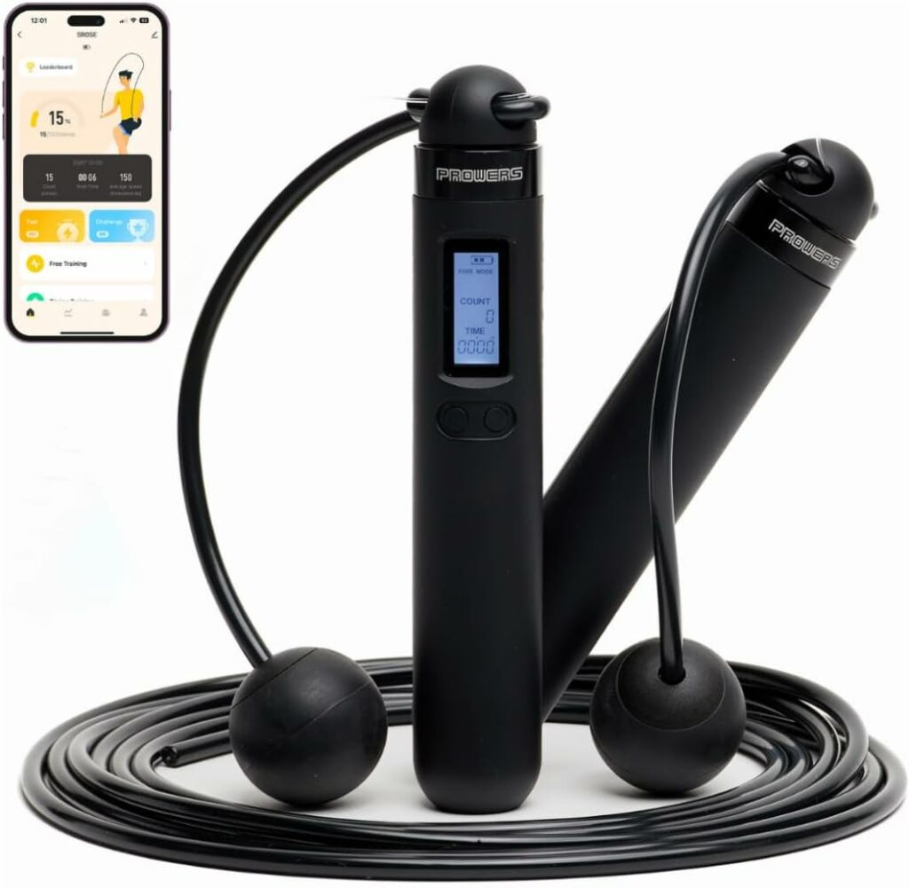 Corde à Sauter Connectée sans Fil avec Compteur Calories