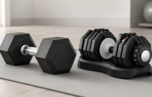 Comparatif entre haltères de musculation fixes et haltères réglables pour choisir son équipement de musculation à domicile