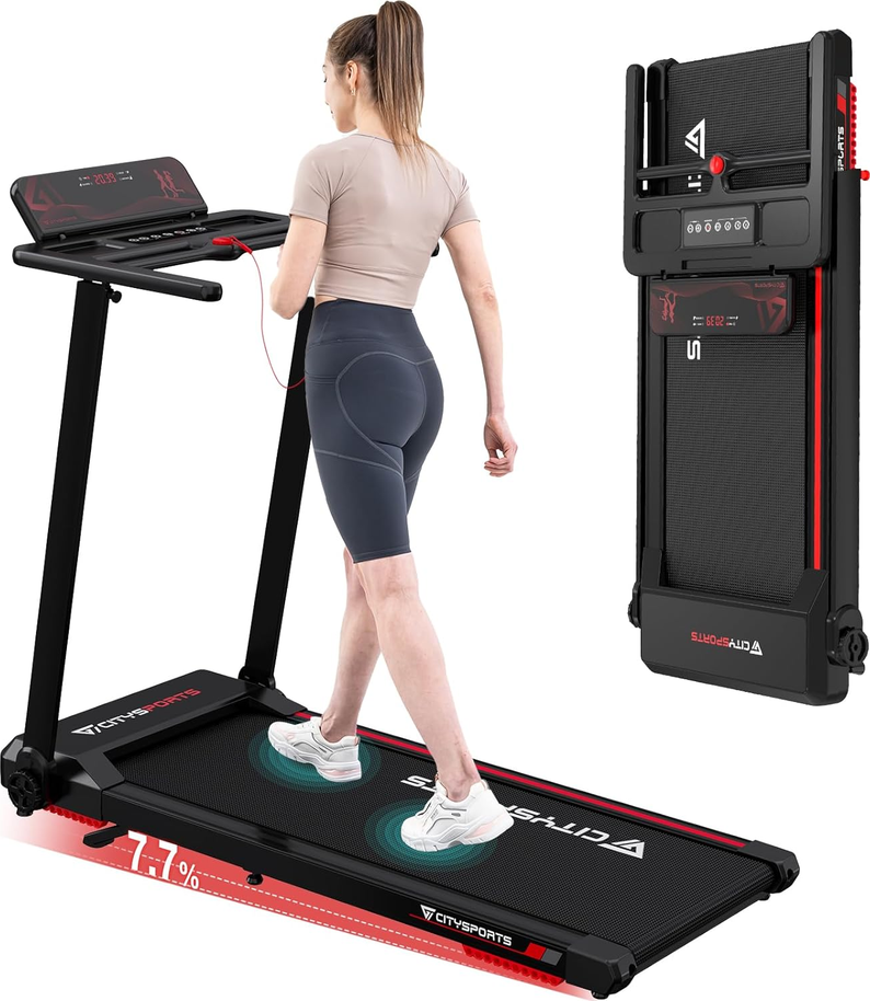 Tapis de Course – Tapis de marche – 12 km/h – Affichage LED – CITYSPORTS